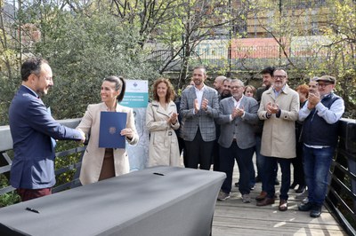 Signatura conveni projecte PSIVA.