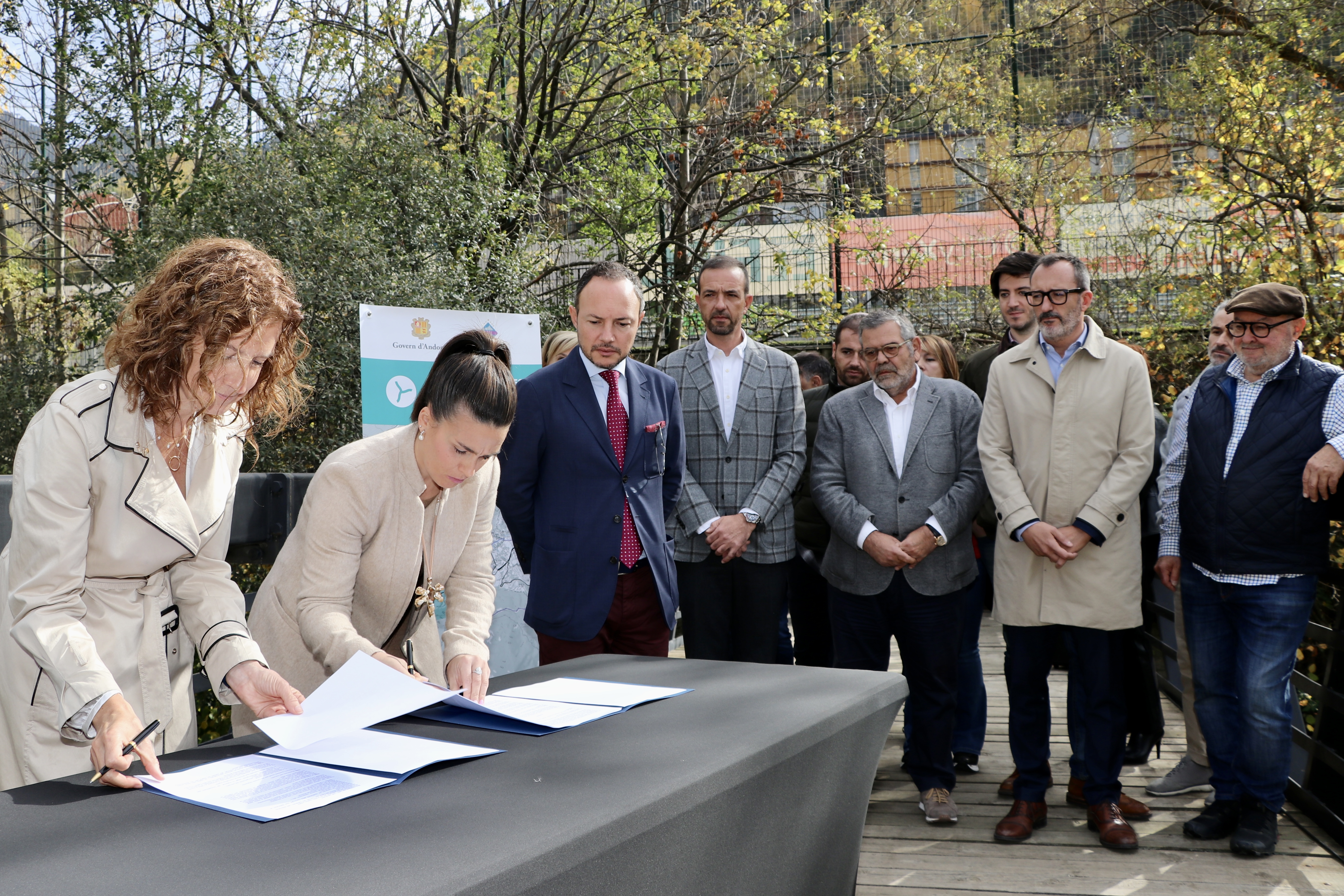 Signatura conveni projecte PSIVA