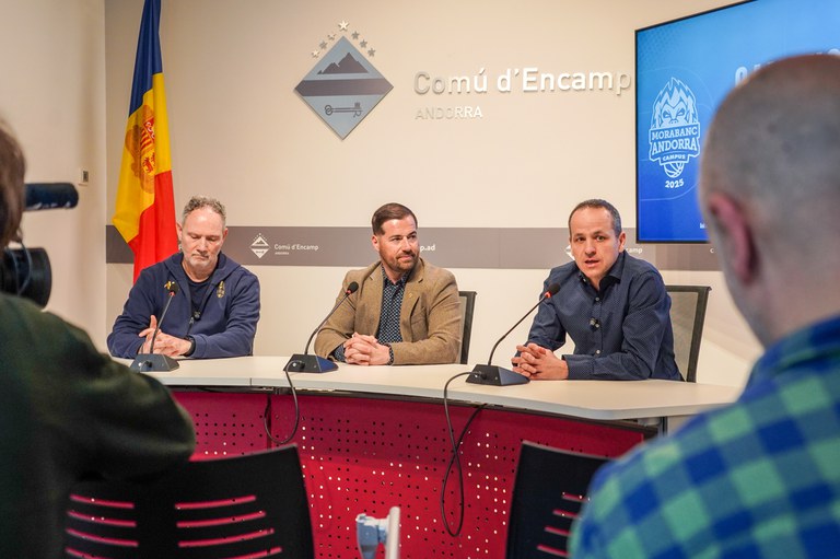 Presentació del 2n Campus de bàsquet MoraBanc a Encamp @ComuEncamp