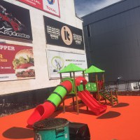 Enllestides les obres de millora del parc infantil del Pas de la Casa
