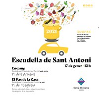 Escudella de Sant Antoni en versió "StopLab" per adaptar-se a la pandèmia 