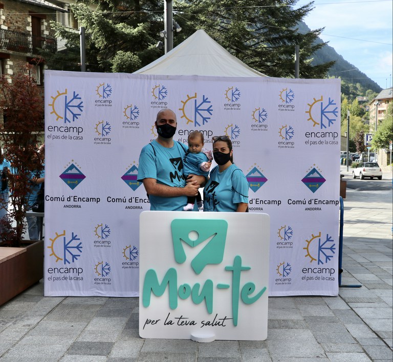 Marxa popular celebrada a Encamp en el marc de la campanya 'Mou-te per la teva salut'