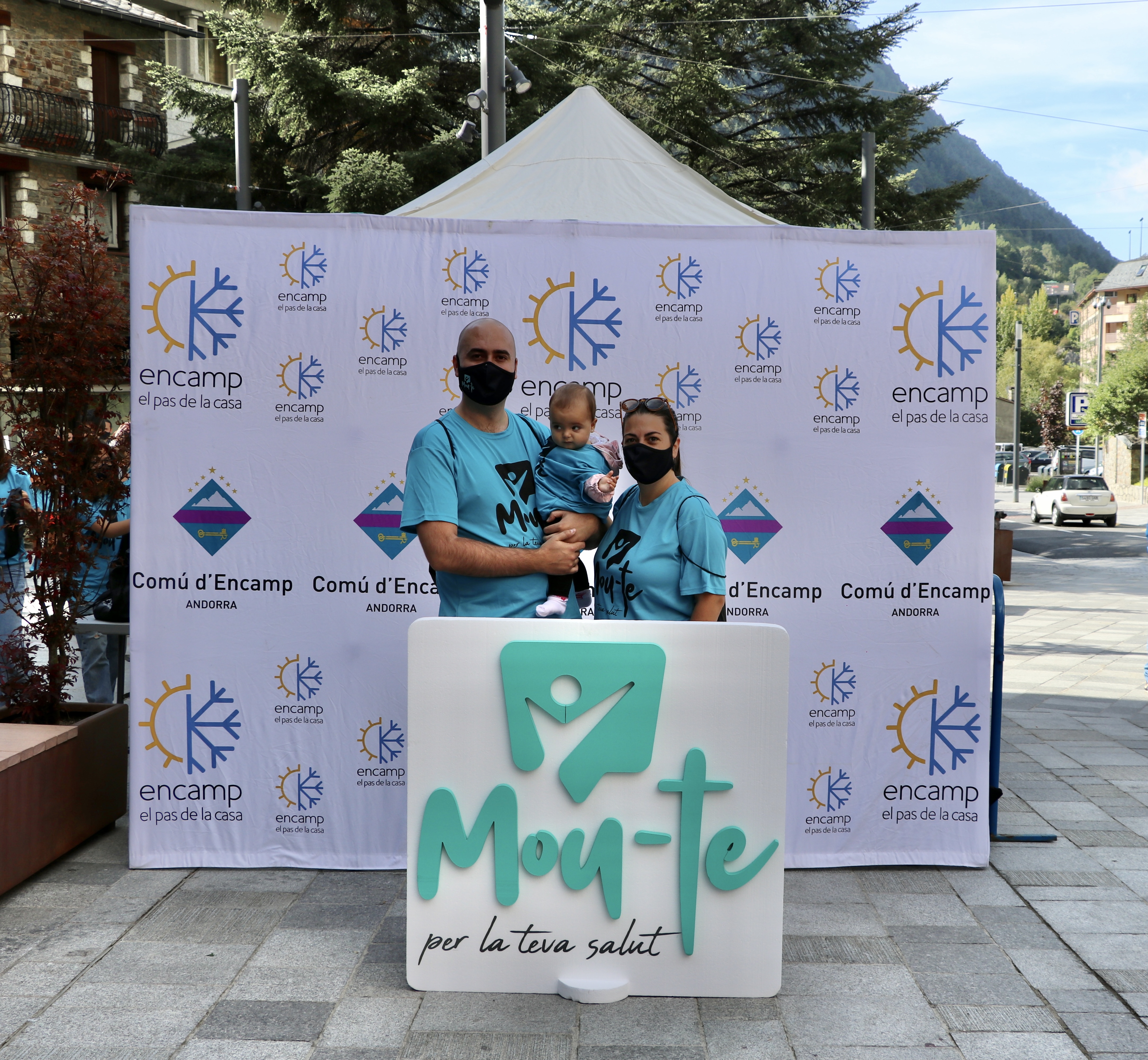 Marxa popular celebrada a Encamp en el marc de la campanya 'Mou-te per la teva salut'
