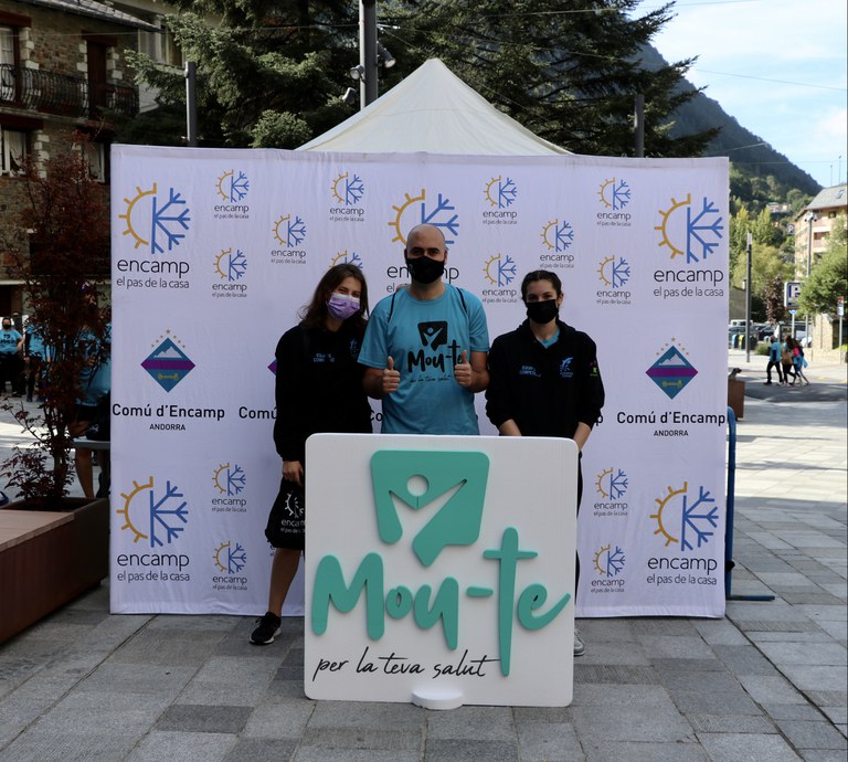 Marxa popular celebrada a Encamp en el marc de la campanya 'Mou-te per la teva salut'