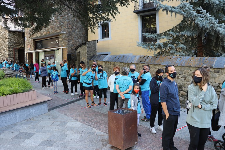 Marxa popular celebrada a Encamp en el marc de la campanya 'Mou-te per la teva salut'