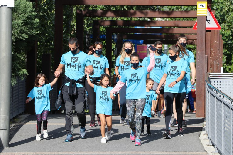 Marxa popular celebrada a Encamp en el marc de la campanya 'Mou-te per la teva salut'