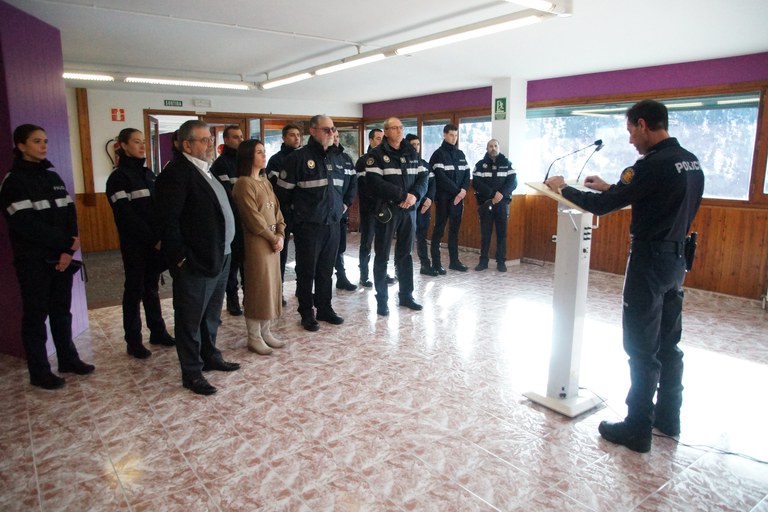 Formació agents de policia a La Baronia, Encamp