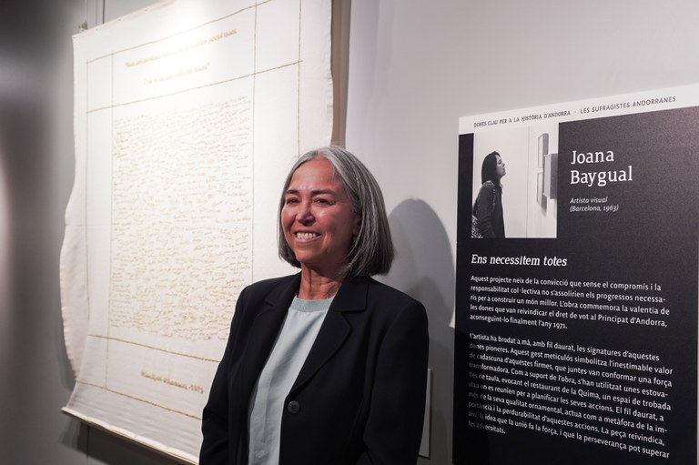 Inauguració exposició “Dones Clau per la història d’Andorra: Les sufragistes andorranes”