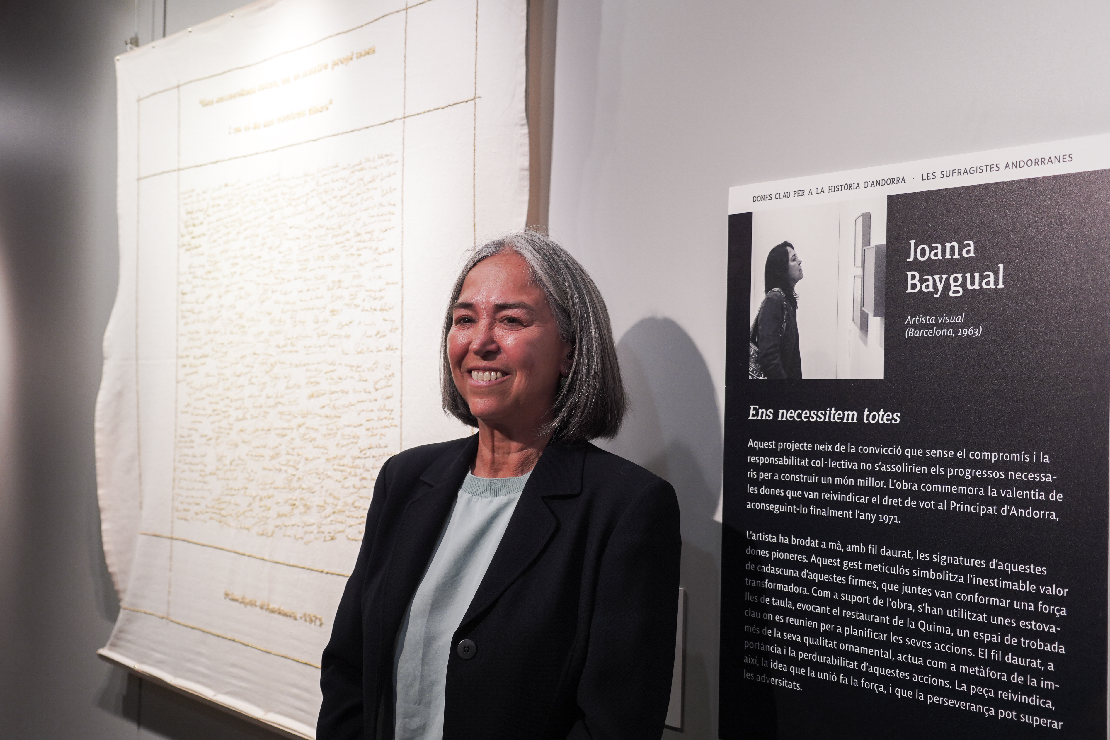 Inauguració exposició “Dones Clau per la història d’Andorra: Les sufragistes andorranes”
