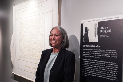 Inauguració exposició “Dones Clau per la història d’Andorra: Les sufragistes andorranes”.