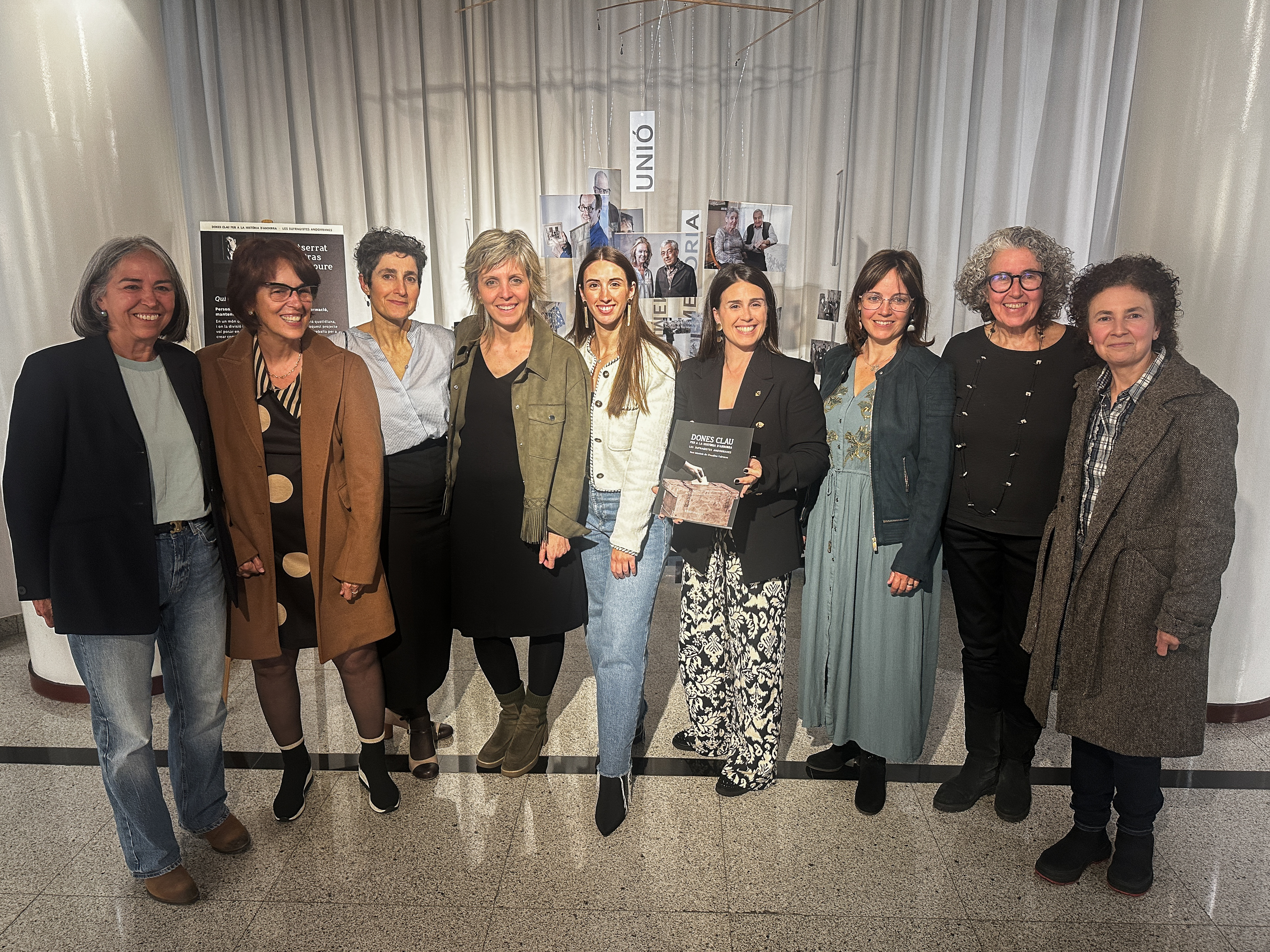 Inauguració exposició “Dones Clau per la història d’Andorra: Les sufragistes andorranes”