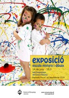Inauguració de l'exposició de les escoles de pintura i dibuix comunals