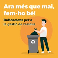 Indicacions per a la gestió de residus 