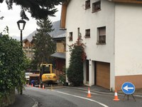 Ja estan en marxa els treballs per a la realització d’una xarxa d’aigües pluvials i residuals