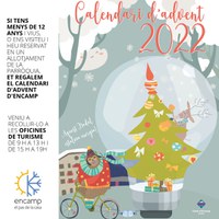 Ja podeu recollir el vostre calendari d'advent a les oficines de Turisme