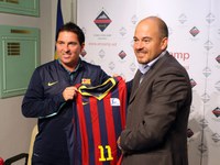 L'equip de bàsquet FC Barcelona inicia la seva pretemporada a Encamp
