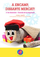 L’Associació d’Empreses d’Encamp finalitza la temporada de mercat fent cagar el tió