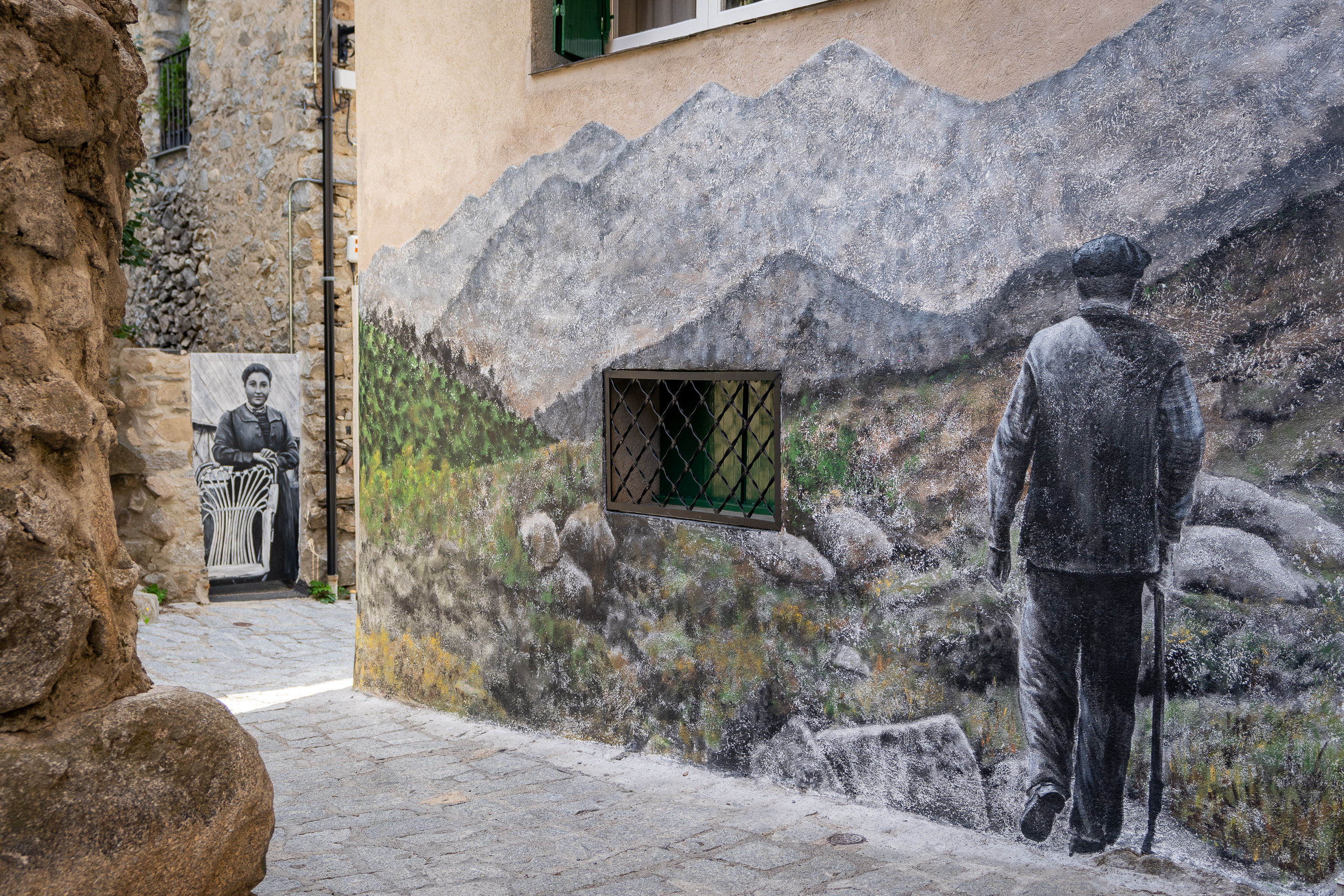 Inauguració dels murals de la Mosquera