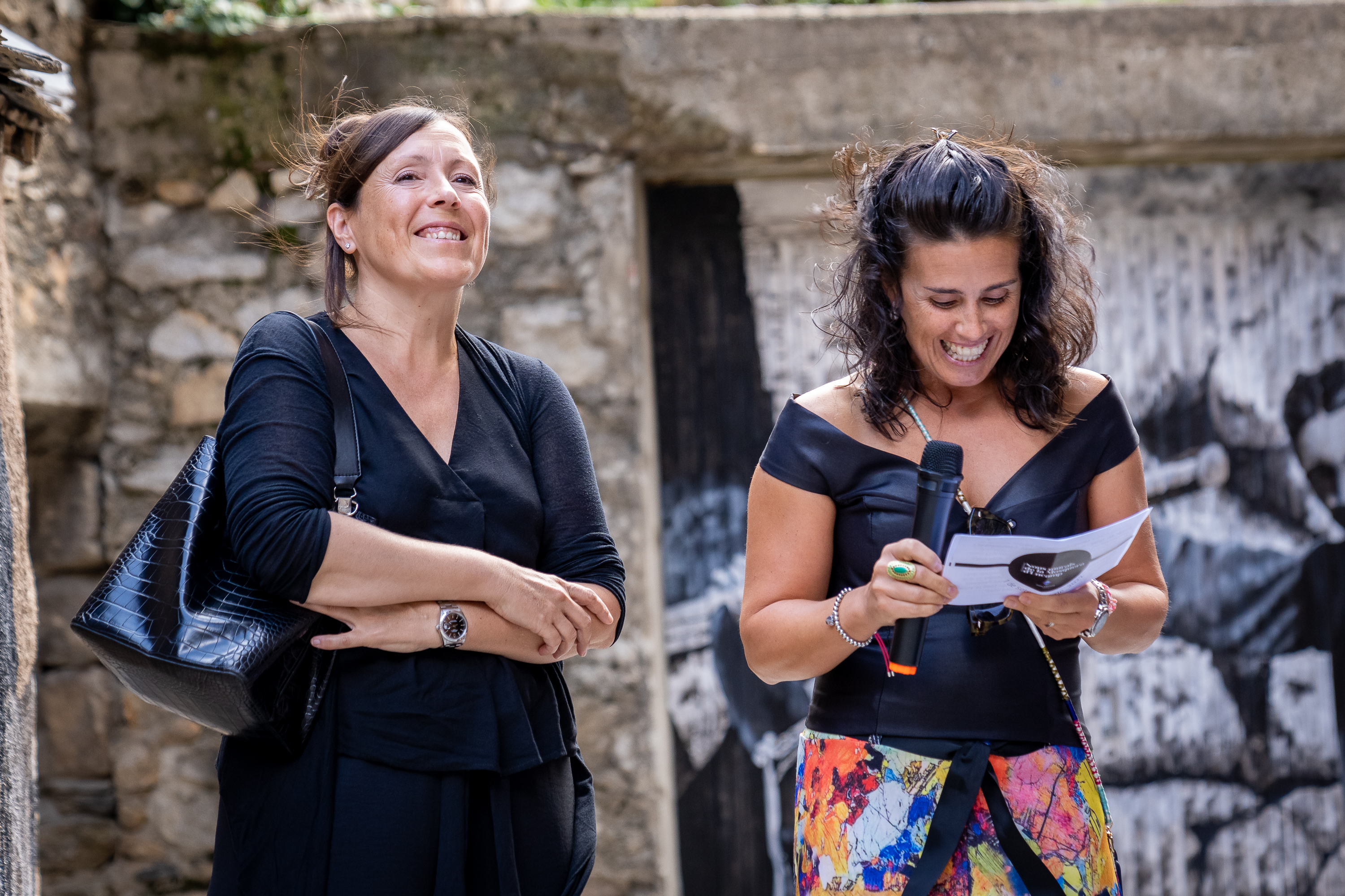 Inauguració dels murals de la Mosquera