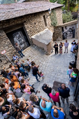 Inauguració dels murals de la Mosquera.