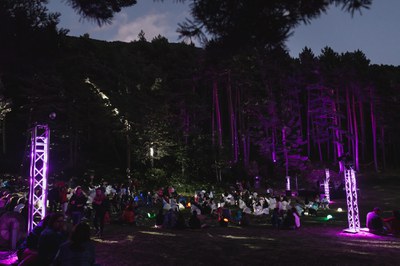 Espectacle "La màgia de la llum i la música a Engolasters" - Encamp en Clau de Llum.