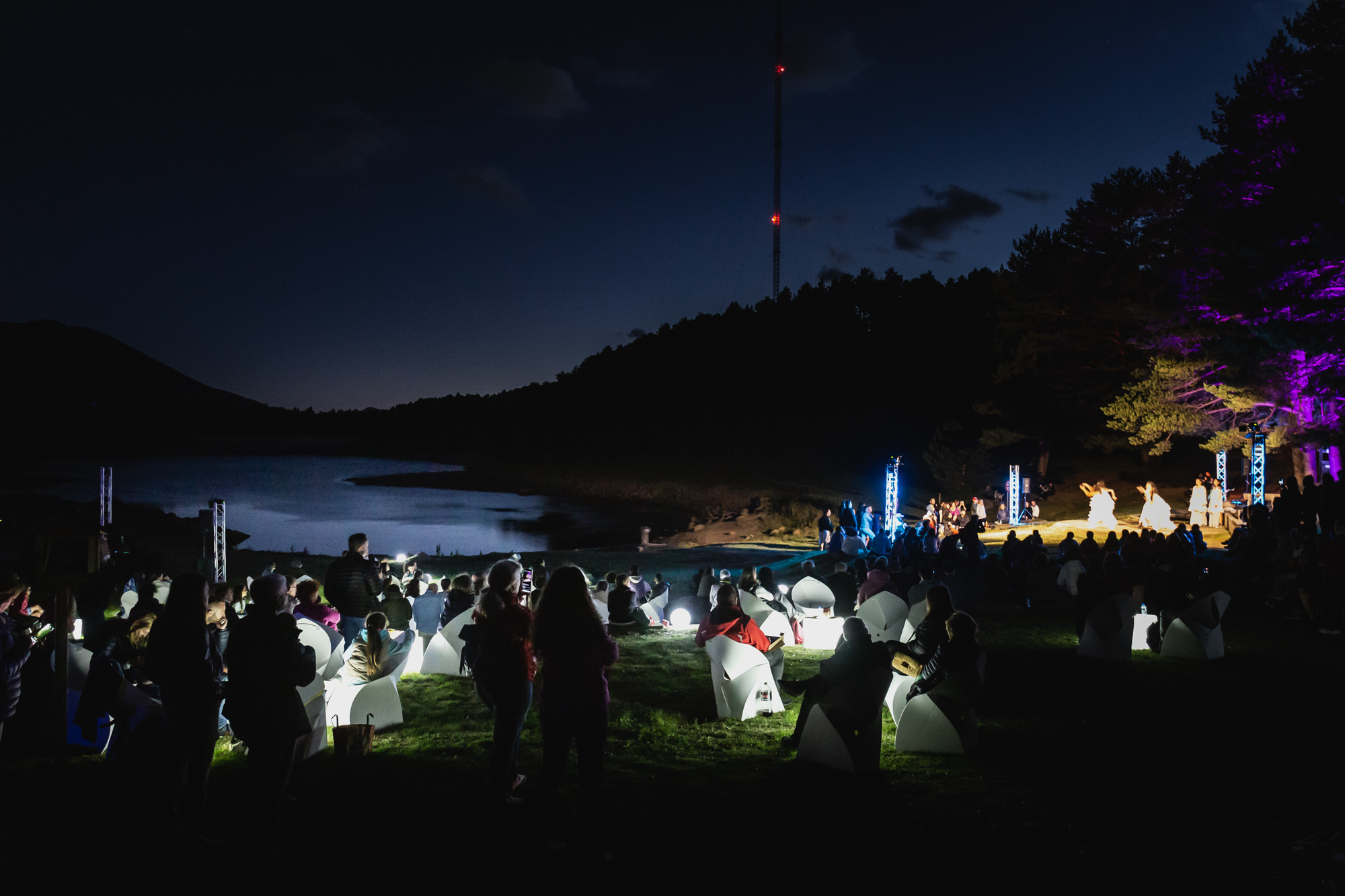 Espectacle "La màgia de la llum i la música a Engolasters" - Encamp en Clau de Llum