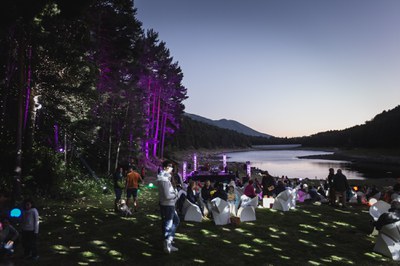 Espectacle "La màgia de la llum i la música a Engolasters" - Encamp en Clau de Llum.