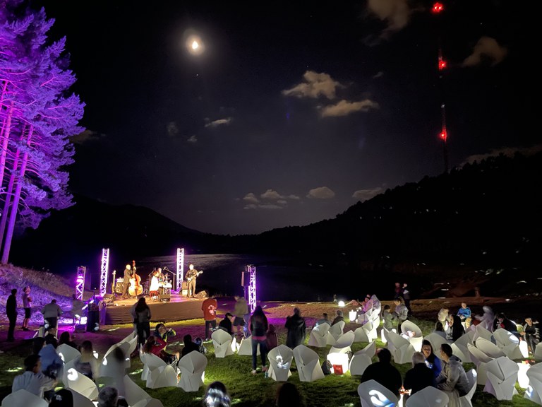 Espectacle "La màgia de la llum i la música a Engolasters" - Encamp en Clau de Llum