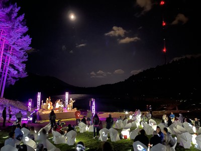 Espectacle "La màgia de la llum i la música a Engolasters" - Encamp en Clau de Llum.