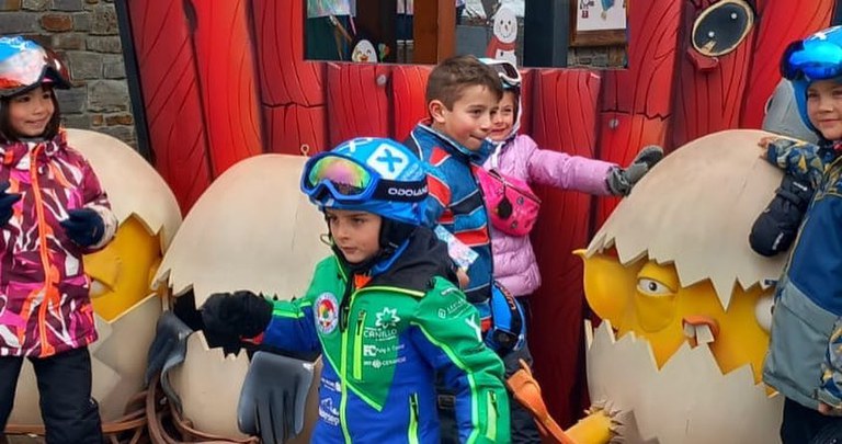 Cloenda de l’escola de neu d’Encamp i El Pas de la Casa