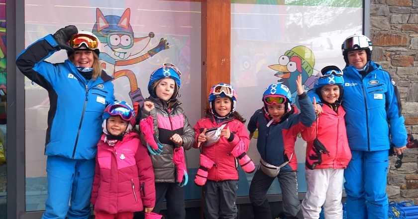 Cloenda de l’escola de neu d’Encamp i El Pas de la Casa