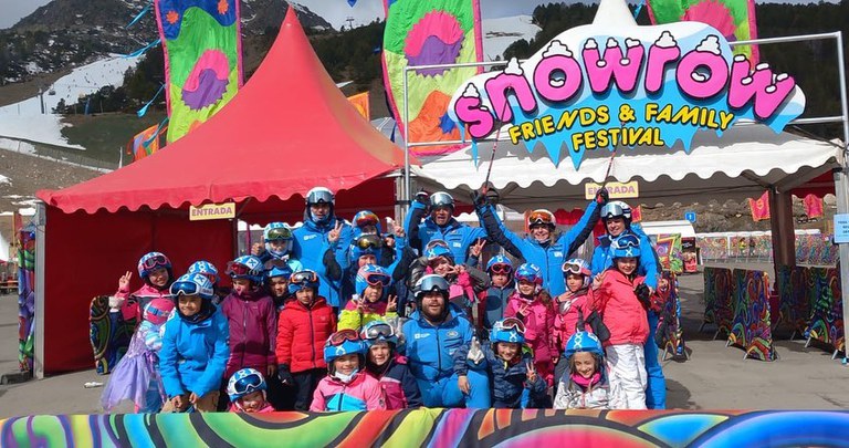 Cloenda de l’escola de neu d’Encamp i El Pas de la Casa