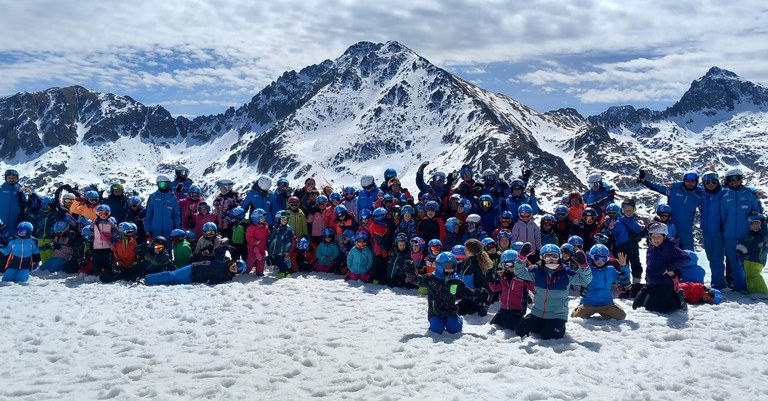 Escola de neu Encamp i El Pas de la Casa 2023