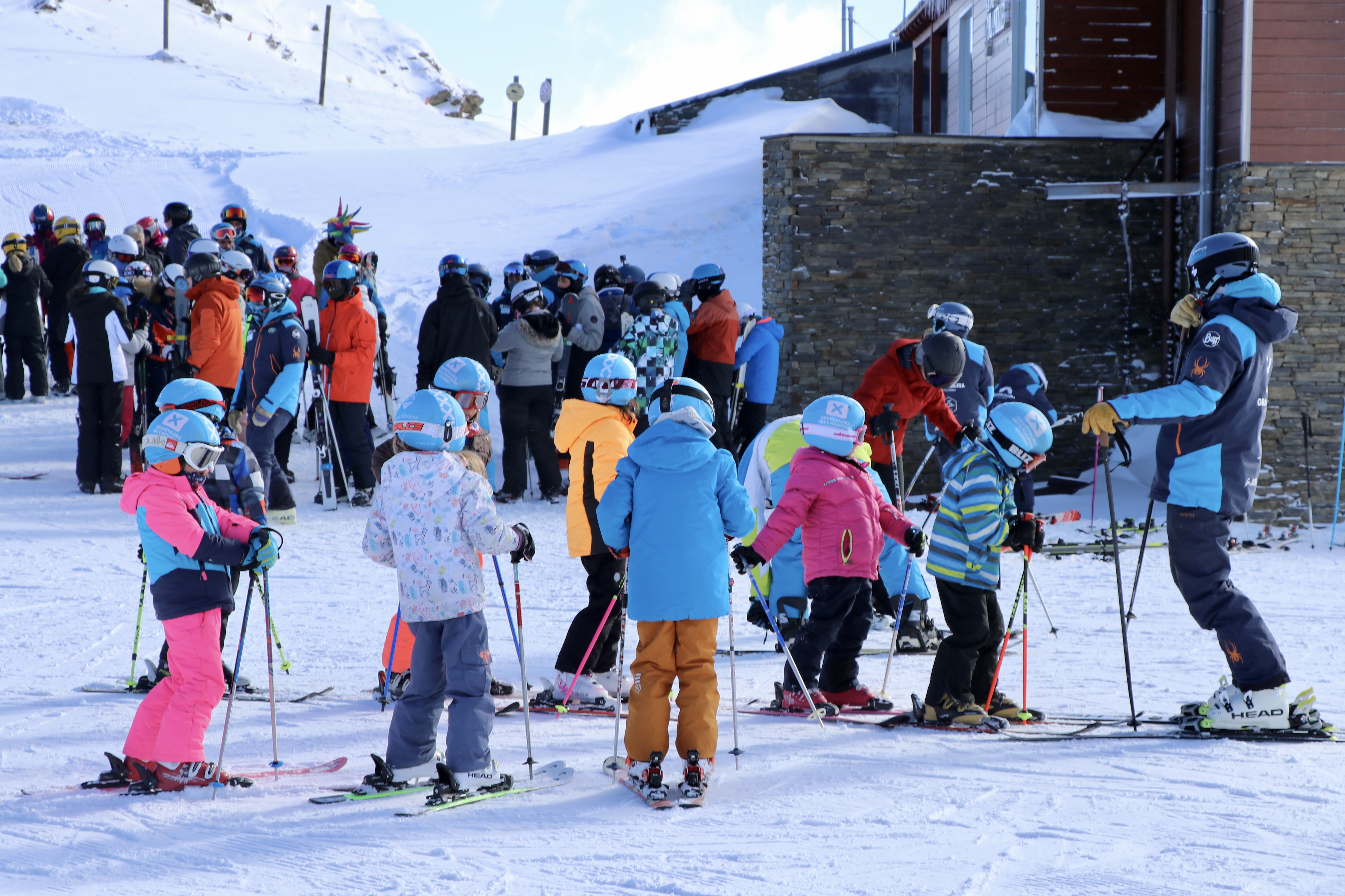 Cloenda escola de neu Comú d'Encamp