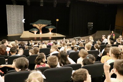 Festival de Titelles Encamp i El Pas de la Casa sessió escolar.
