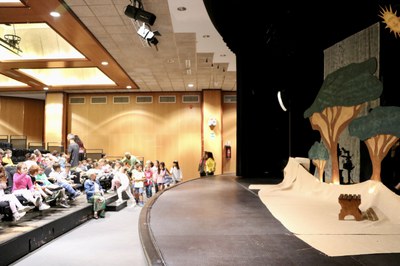 Festival de Titelles Encamp i El Pas de la Casa sessió escolar.