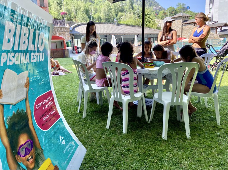 Activitats de la Bibliopiscina Encamp 2022