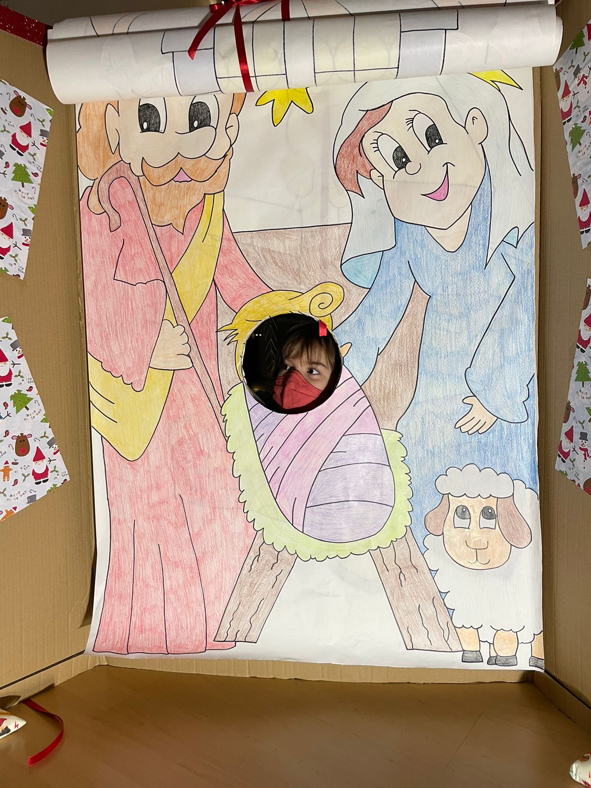 Taller infantil 'M'agrada el Nadal' celebrat a la Biblioteca d'Encamp