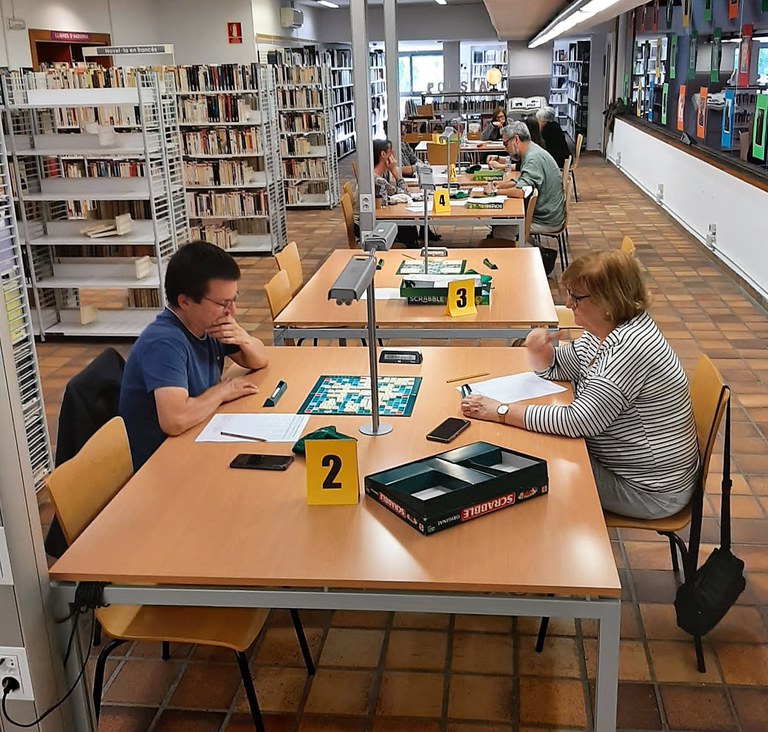 Campionat d'Scrabble a la Biblioteca d'Encamp