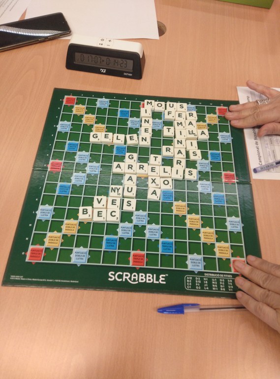 Campionat d'Scrabble a la Biblioteca d'Encamp