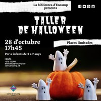 La Biblioteca d’Encamp organitza un taller de Halloween per a infants de 3 a 7 anys 