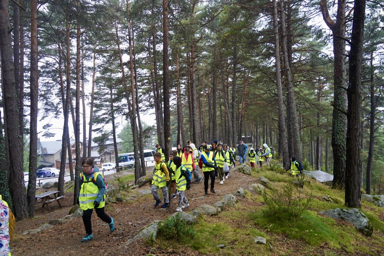 Iniciativa de recollida de residus a la zona d'Engolasters