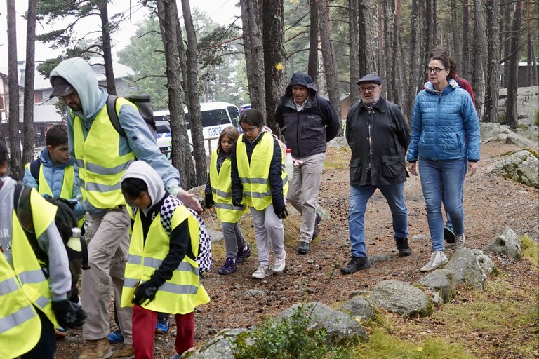Iniciativa de recollida de residus a la zona d'Engolasters