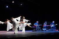 La fusió de la música, la dansa i el recital poètic per commemorar el Dia mundial de la poesia 2024