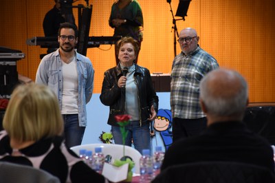 Festa de Sant Jordi per a la gent gran a Encamp.
