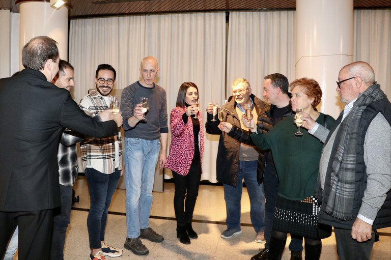Inauguració de l'exposició 'Històries per viure' a Encamp