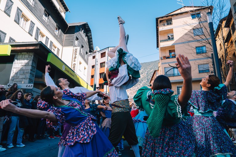 Esbart Sant Romà al Carnaval d'Encamp - Foto: Ruben Calvo / Comú d'Encamp