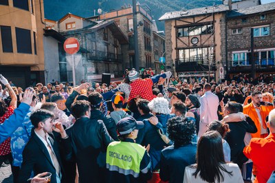Penjada del Carnaval d'Encamp - Foto: Ruben Calvo / Comú d'Encamp.