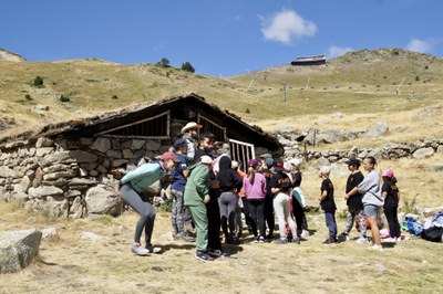 Visita i activitat pesca sense mort a l’estany del Cubil d’Encamp.