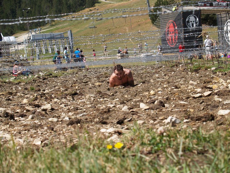 La Reebok Spartan Race omple Grau Roig 